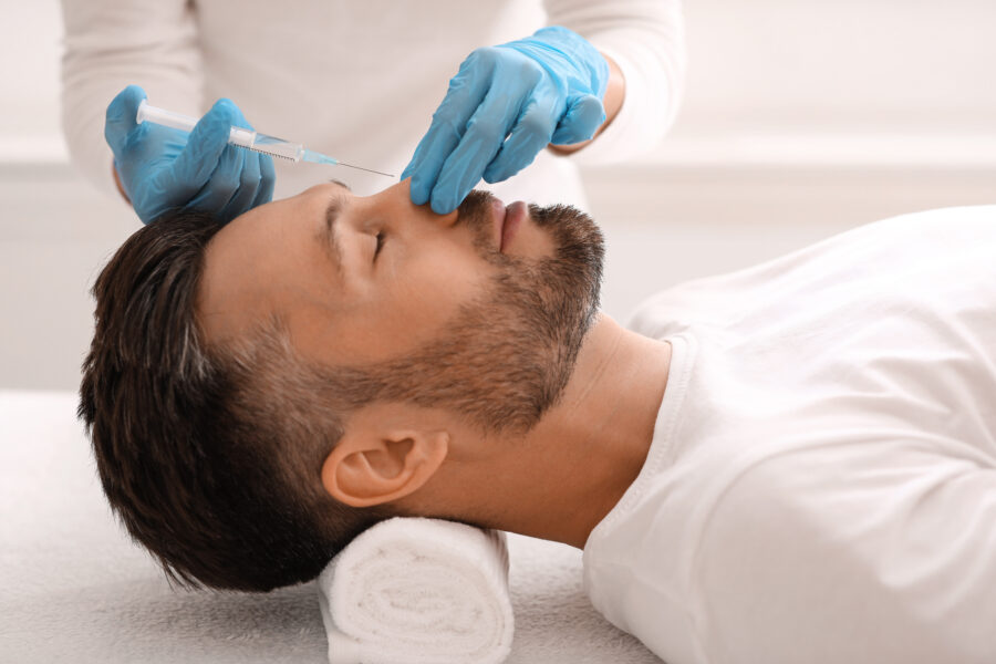 Intervention médicale de rhinoplastie sans chirurgie à paris