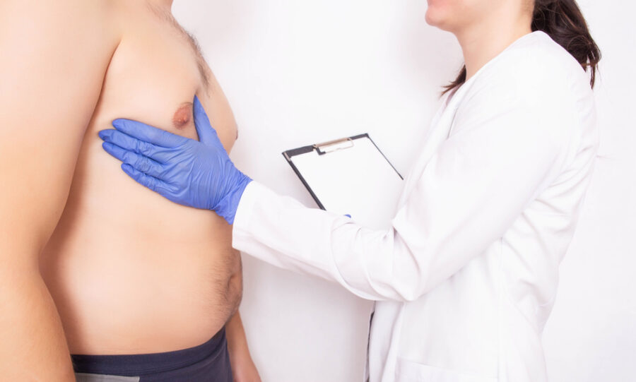 Diagnostic gynécomastie
