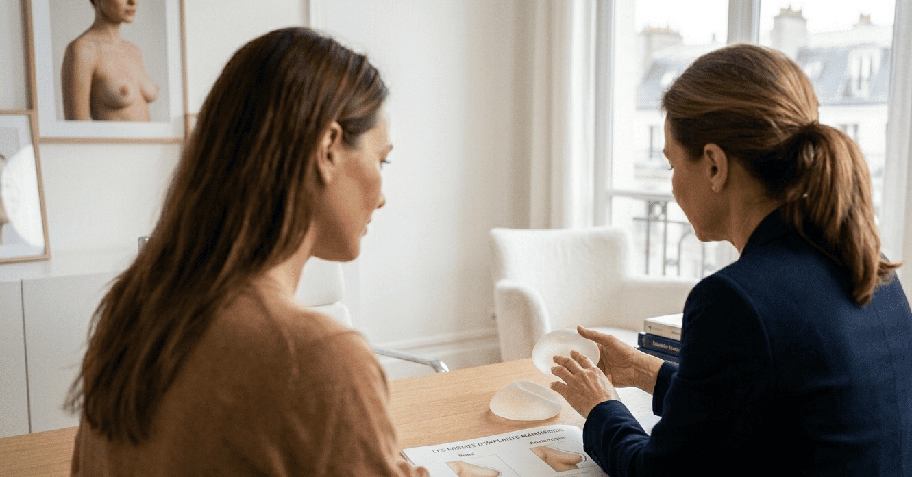 Choosing between round or anatomical breast implants