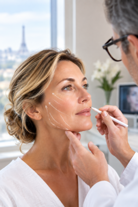 Intervention de French Lift du visage à Paris